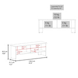 Navia 47" Wide Tv Stand with One Door Cabinet and Open Shelf for Living Room, Entertainment Center B070P286460