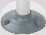 Medical Bathroom Safety Shower Tub Aluminium Alloy Bath Chair Transfer Bench with Back & Handle Gray 23066478