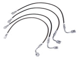 Front & Rear Extended Stainless Brake Line fit for Jeep Wrangler JK 2007-2018 38154145