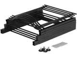 5 Gallon Water Jug Holder Water Bottle Storage Rack, 3 Tiers, Black 34237181