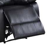 Black Power Recliner with Pillow Top Arms B062P184508