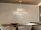 (Same as W1340126461/L5023) Crystal Chandelier Modern Chandelierss Fixture Hanging Pendant W1340P189288