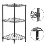 3-Tier Corner Wire Shelving 28576090