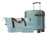 Luggage Sets 3 Piece Carry on Luggage 22x14x9 Airline Approved, Lightweight Hardshell ABS Suitcases PP532403AAC