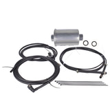 Supply Return & Vapor Nylon Fuel Lines Kit Tank To Mid for Chevy GMC C/K Classic 2500 3500 1998-2000 93463861