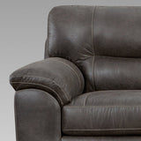 ZUN Tirana Contemporary Fabric Pillow-top Arm Chair, Sequoia Ash T2574P195189