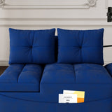 1 versatile foldable sofa bed in 3 lengths, modern sofa sofa sofa velvet pull-out bed, loveseat sofa W1825P246361