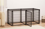 ZUN Dog Crate 63" Dog Kennel for Small Medium Dogs, Puppy Dog Playpen with Top, Pet Cage, Indoor, W1162P245312