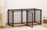 ZUN Dog Crate 63" Dog Kennel for Small Medium Dogs, Puppy Dog Playpen with Top, Pet Cage, Indoor, W1162P245312