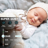 52 Smart Ceiling Fans with Lights Remote,Quiet DC Motor,White Gold Outdoor Indoor Ceiling Fan,High 37737611