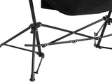 Hammock Camping Chair, Folding Portable Rocking Chair, Aluminum Alloy Adjustable Back Swinging Chair 52884524