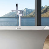 Freestanding Bathtub Faucet with Hand Shower W1533125013