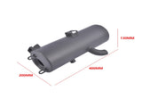 Black Exhaust Muffler for Polaris Sportsman 400 450 500 570 Forest 500 570 1261042-029 1261042-489 84665076