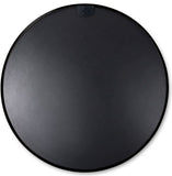 36 Inch Black Metal Framed Round Bathrrom Mirror for Wall. W2203P303274