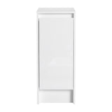 12" Freestanding Bathroom Storage Cabinets,Soft Close Doors,Floor Mounting Design, W999P251808