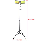 LED Work with Stand, 11200 Lumen Dual-Head Tripods Construction, Outdoor Construction 69835672