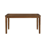 Transitional Styling 7-Piece Pack Dinette Set Cherry Finish Dining Table and 6x Side Chairs Textured B011119345