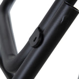 57.5x23.6x39.8" Black Stowable Side Table and Two Seats W2078P282277