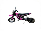 Pink 24V 350W Kids Dirt Bike Electric Motorized, 15 MPH Top Speed, Twist Grip Throttle 12266567
