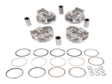 Set of 4 Engine Pistons Rings Kit 55567934 Fits for Chevy Cruze 11-16 1.8L 2H0 F18D4 93476470
