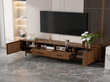 78-Inch TV Stand for TVs up to 85-Inch, Media Console with 2 Drawers, Soft-Closing Hinges and N710P510683P
