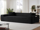 3Seater Sofa Boneless Couches,No Assembly Needed, Modern Sofa for Compact Living Rooms, Apartments, W2339P481752