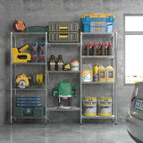 62.9''W Adjustable Storage NSF Wire Shelving Unit Multiple rows Shelving for Storage Rack 36037716