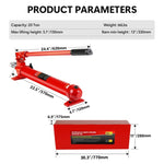 ZUN 20 Ton Porta Power Kit, Portable Hydraulic Jack with1.43 m Oil Hose, Car Frame Repair Tool with W1239P170234