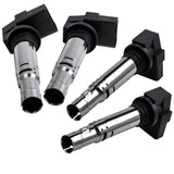 4pcsIgnition Coilpacks For VW BEETLE 1.4T 1.4 55KW 2002-2016 036905100 14403769