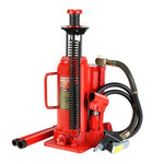 ZUN Air Hydraulic Bottle Jack, 12 Ton All Welded Bottle Jack, 10.2-20.1 inch Lifting Range, with W1239124001