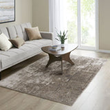 Cozy Shag Abstract Area Rug B03597966