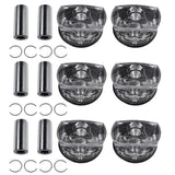 6Pcs Pistons Kit For Jeep Grand Cherokee VW Routan Chrysler 200 300 Town & Country Dodge Durango Ram 16662447