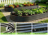 Galvanized Raised Garden Bed 6x3x1ft - Heavy Duty Metal Planter Box for Vegetables, Herbs & Flowers, W840P499235