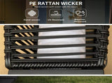 Solar Rattan Floor Lamp, Outdoor Garden Pathway Lantern & Decorative Driveway Light 35618385