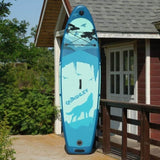 ZUN Inflatable Stand Up Paddle Board 9.9'x33"x5" With Premium SUP Accessories & Backpack, Wide Stance, 35555341