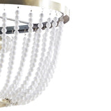 2-Light Beaded Chandelier B03595695