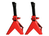 1 Pair of 3 Ton Jack Stands Red 18093196