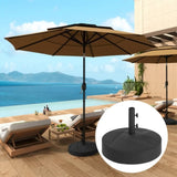 Black Heavy Duty Outdoor Umbrella Stand Base with Stand 01918130