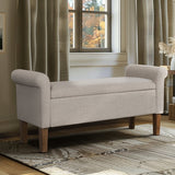 Upholstered Storage Bench B035P265917