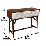 Ginny - Console Table - Dark Brown B081P157116