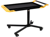 Adjustale Height Mobile Work Table,Rolling Tool Tray Table,Repair Shops, and DIY, Portable W465P332131