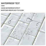 48 Pcs Peel And Stick Wall Tiles Backsplash For Kitchen Bathroom Wall Water Resistant Oil-Proof 66234607