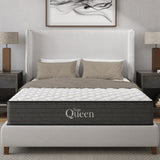 NapQueen Victoria 12 Inch Twin Cooling Gel Hybrid Mattress, CertiPUR-US Certified, Made in USA B349P332663
