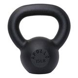 15LBS Solid Cast Iron Kettlebells Ideal for Strength Training, Building MusclesSupport for 54865831