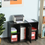 ZUN File Cabinet/ Storage cabinet-Black （Prohibited by WalMart） 70263561