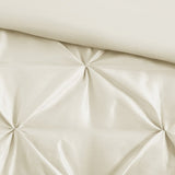 7 Piece Tufted Comforter Set Ivory King B03596991