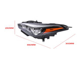 Front Left Driver Side Non AFS Full LED Headlight Assembly Fits for INFINITI Q70 Q70L 3.7L V6 5.6L 87935744