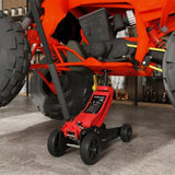 3 Ton Big Wheel Hydraulic Car Jack for Trucks, SUVs, ATVs, Red 21238072