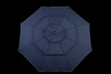 14.8 Ft Double Sided Outdoor Umbrella Rectangular Large with Crank W640P234558