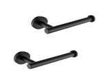 2 Pack Toilet Paper Holder - Matte Black SUS304 Stainless Steel Toilet Paper Holder Towel Rack for 74536928